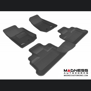 Jeep Wrangler Unlimited Floor Mats (Set of 3) - Black by 3D MAXpider